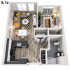 Geo Apartments A1a Floor Plan Geo Apartments A1a Floor Plan